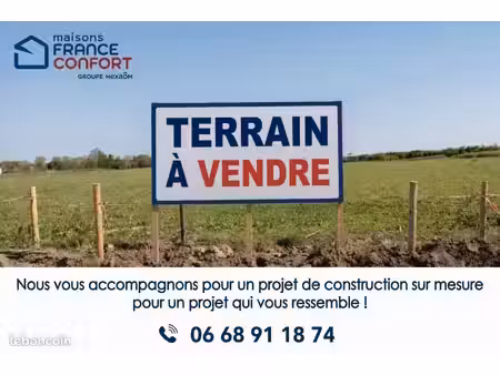 terrain 393 m² marcilly
