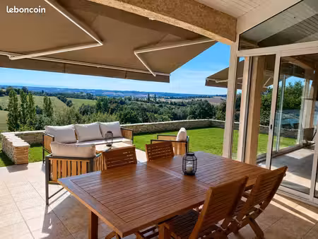 maison 136 m² avec piscine  vue imprenable pyrénées  calme absolu et grand terrain – veilh