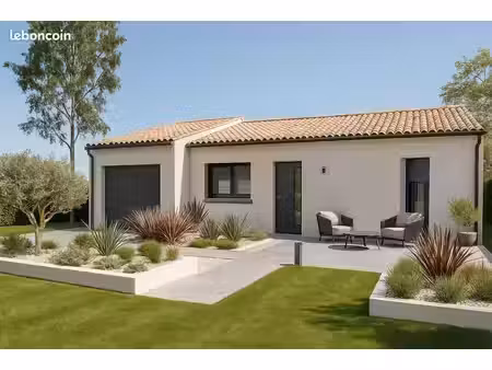 maison de 88.87 m² sur un terrain de 500 m² à chatellerault en vienne (86)