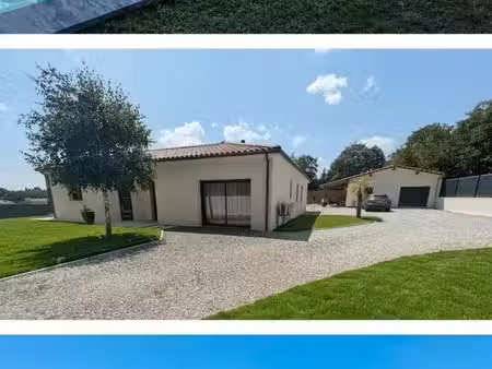 plain-pied récent 126 m² - piscine- garage indépendant & terrain 1335m2