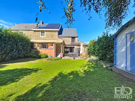 coup de cœur assuré – maison en pierre au bord de la sambre