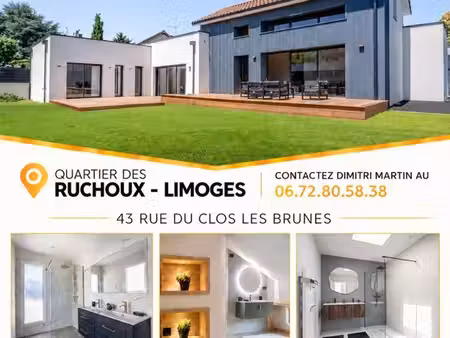 maison 170 m² avec terrain à limoges (87)