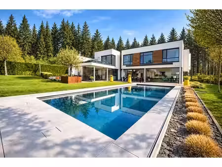 villa d’architecte d’exception avec piscine à 25min de namur