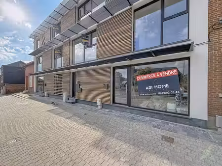 centre de marche-lez-ecaussinnes - commerce 87m2 + jardin