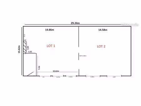 local d'activité 203 m²