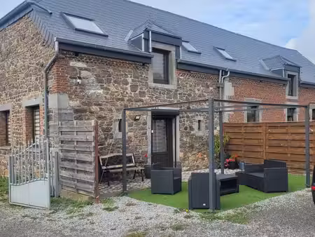 fermette 3 ch. avec jardin à biercée à la campagne