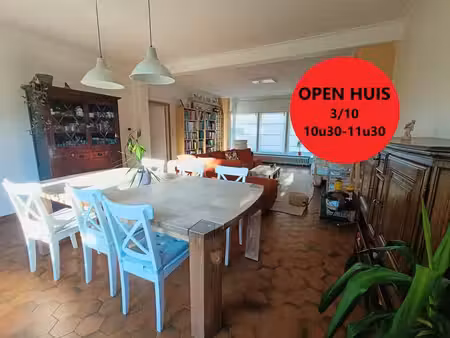 open huis zaterdag 3/10 van 10.30u tot 11.30u. ruime  ins...