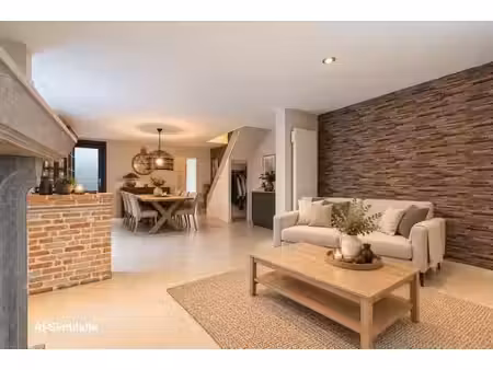 maison 4 ch.  entrepôt 172 m² et jardin à haaltert