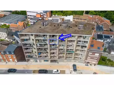 jolie appartement sans vis-a-vis a verviers - peb b-parking