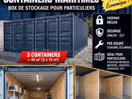 prochainement box de stockage à louer