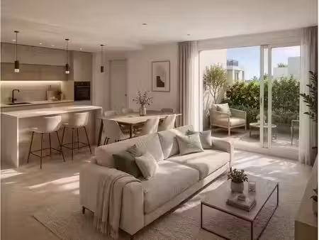 vente appartement 2 pièces 46 m² à la rochelle (17000)  225 000 €