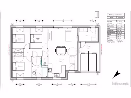 location maison neuve