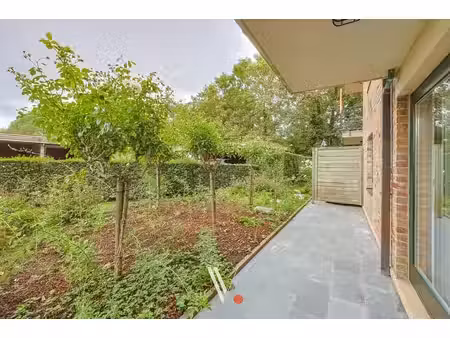 verzorgd gelijkvloers appartement in 't groen met 1 slaap...