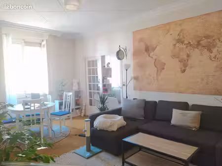 appartement 84 m² lumineux avec cachet – centre-ville & gare à pied – la tour-du-pin
