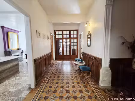maison de maître rénové 7 pièces 192 m² - grand garage.