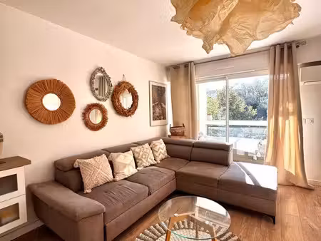 ?cannes – 2 pièces 50 m² + terrasse 13 m² – cannes grand parc - particulier à particulier