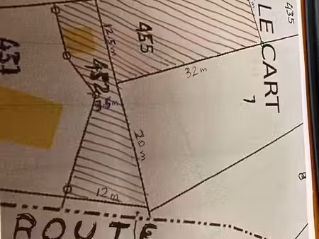 terrain ceyzeriat 571m2