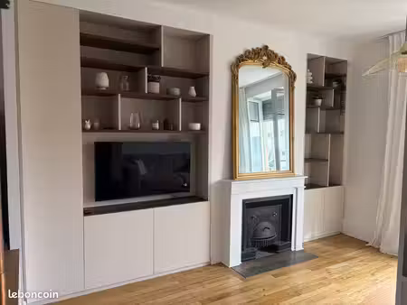 appartement 2 pièces meublé de 45m2 - entièrement renové