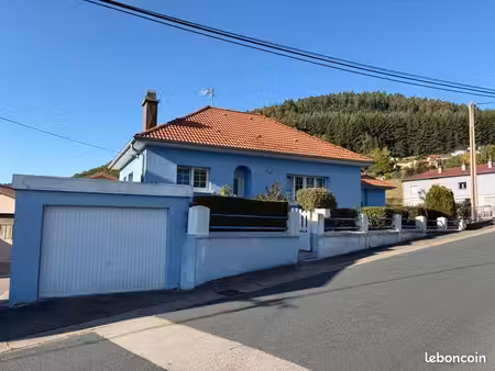 maison 114 m² – 3 chambres – terrasse 50 m² – 2 garages – éloyes