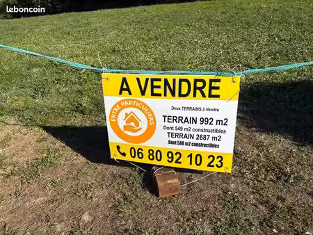 terrain à vendre