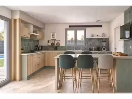 terrain avec maison neuf à vendre