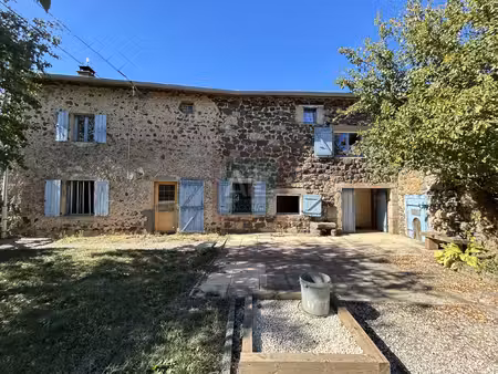 corps de ferme avec gîte  dépendance et terrain.