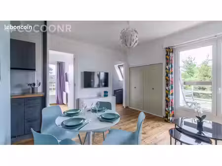 appartement t3 rénové : vue mer  garage  idéal pied-à-terre ou locatif