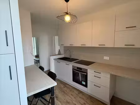 appartement deux chambres avec cuisine équipée  entièrement rénové