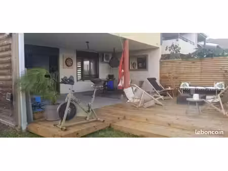 appartement 3 pièces avec grande varangue et jardin privatif