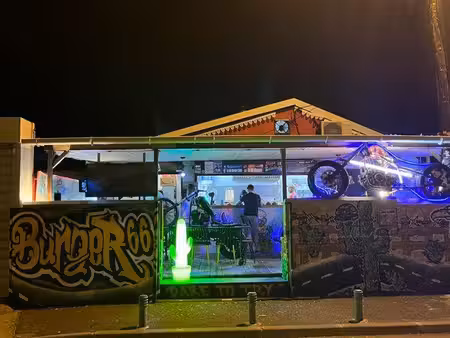 saint gilles - cession de pas de porte - restaurant burger 66