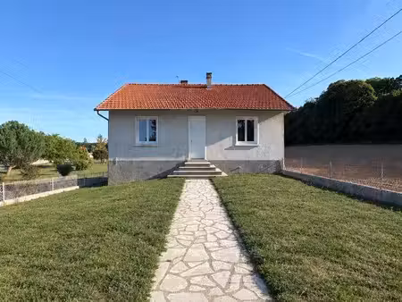 maison individuelle 4 pièces – 84 5m² – terrain 704 m²