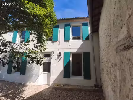 maison de ville 4 pièces renovée