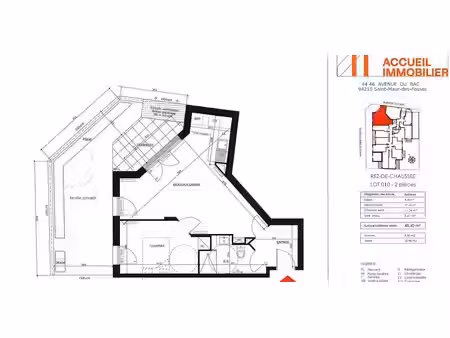 location appartement 2 pièces 48 m² à saint-maur-des-fosses (94100)  1 232 €