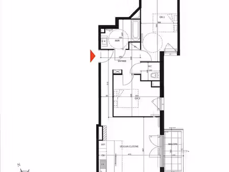 location appartement 3 pièces 64 m² à saint-maur-des-fosses (94100)  1 426 €