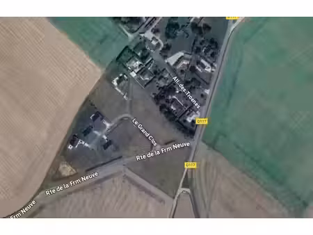 vente terrain 1200 m² à tourny (27510)  70 400 €