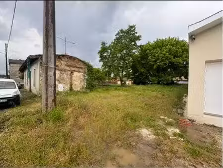 terrain à bâtir de 291m2 - salles