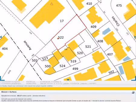zone uca proche chu terrain constructible