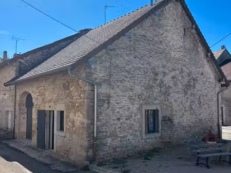 maison de plain-pied rénovée  60 m²  garage  jardin - la chailleuse