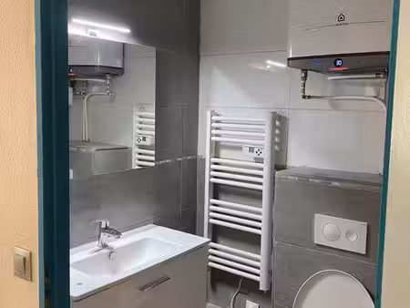 studio meublé rénové 20 m² – tram a au pied – échirolles la rampe