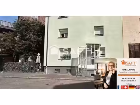 opportunité investisseur — maison de caractère de 95 m² à huningue (trois frontières)