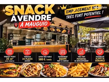 snack clé en main à mauguio