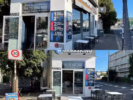 ◊ à vendre – fonds de commerce restauration rapide – emplacement idéal clermont-ferrand
