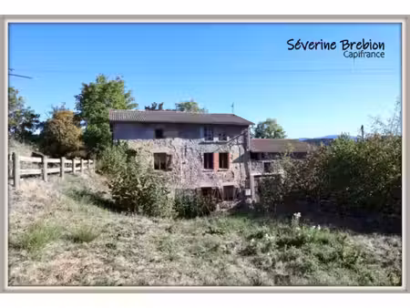 maison 4 chambres  3 granges  terrain de 1200 m²  celles sur durolle (63)