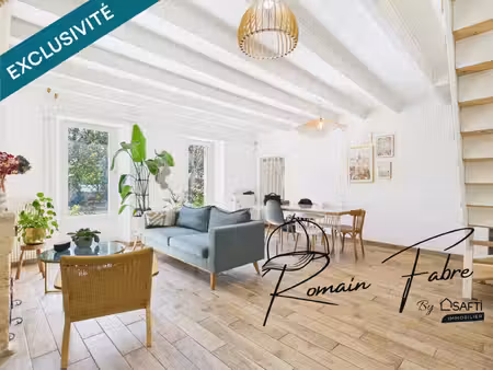 maison en pierre entièrement rénovée avec 3 chambres  2 bureaux