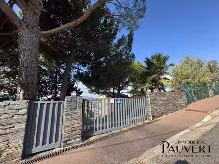 cannes-la-bocca t2 de 38 m2 vendu loué avec garage  balcon