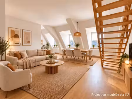 plein centre  appartement 3 chambres poss 4 de 136 m² !