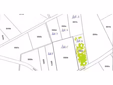 lot 4: perceel landbouwgrond