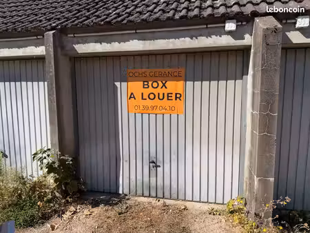 a louer - taverny / st leu la foret / garage avec electricité et mezzanine