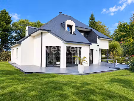 maison contemporaine 168 m² 6 pièces terrain grand 1769 m² aux portes de vannes