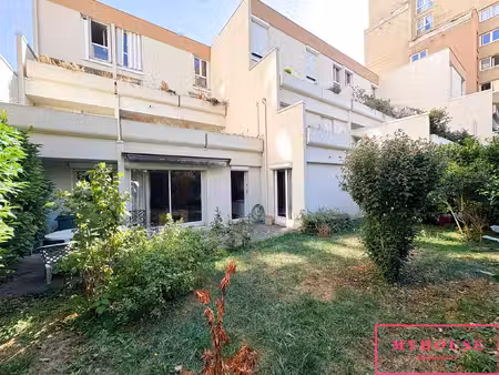 appartement 4p 82m2 + jardin 118m2 (proche métro/rer)